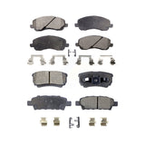 Front Rear Ceramic Brake Pads Kit For Jeep Patriot Dodge Compass Chrysler Caliber Avenger Mitsubishi Lancer Sebring 200 KTC-100441