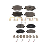 Front Rear Ceramic Brake Pads Kit For Jeep Renegade Fiat 500X KTC-100533