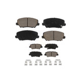 Front Rear Ceramic Brake Pads Kit For Kia Forte Forte5 SX KCX-100442
