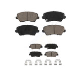 Front Rear Ceramic Brake Pads Kit For Kia Forte Hyundai Elantra GT Forte5 Koup KCX-100441