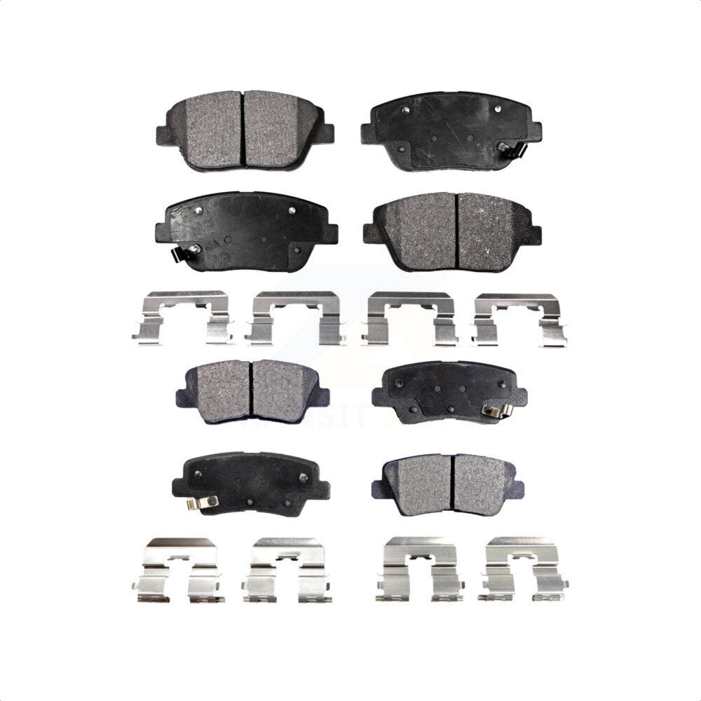 Front Rear Ceramic Brake Pads Kit For Kia Optima With Electric Parking KTC-100209