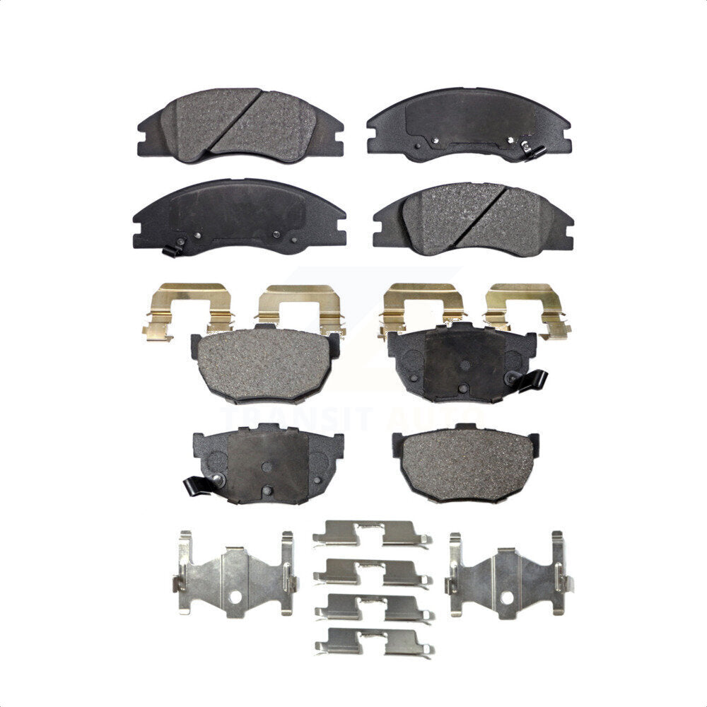 Front Rear Ceramic Brake Pads Kit For Kia Spectra Spectra5 KTC-100047