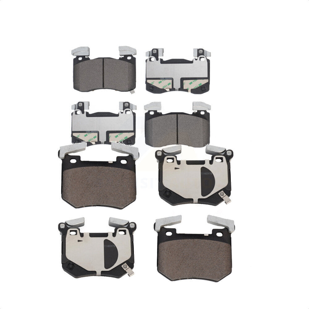 Front Rear Ceramic Brake Pads Kit For Kia Stinger Genesis G70 KTC-100687
