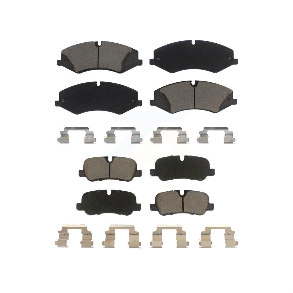 Front Rear Ceramic Brake Pads Kit For Land Rover LR4 Range Sport KCX-100096
