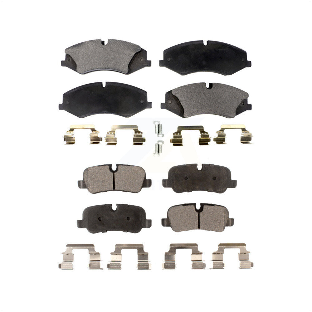 Front Rear Ceramic Brake Pads Kit For Land Rover LR4 Range Sport KTC-100203