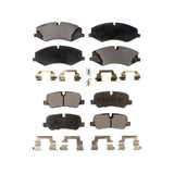 Front Rear Ceramic Brake Pads Kit For Land Rover LR4 Range Sport KTC-100203