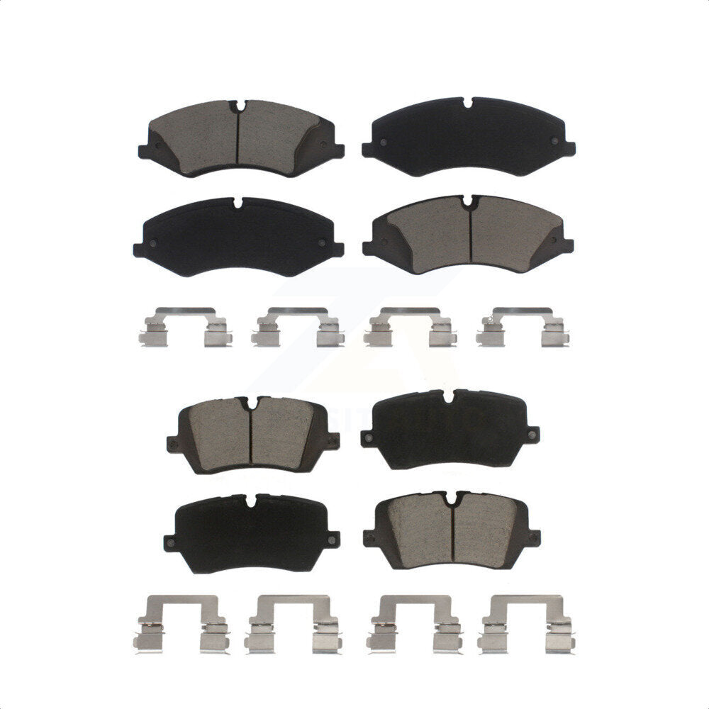 Front Rear Ceramic Brake Pads Kit For Land Rover Range Sport Discovery KCX-100095