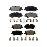 Front Rear Ceramic Brake Pads Kit For Land Rover Range Sport Discovery KTC-100577