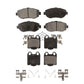 Front Rear Ceramic Brake Pads Kit For Lexus GS300 SC430 IS300 GS400 GS430 KTC-100347