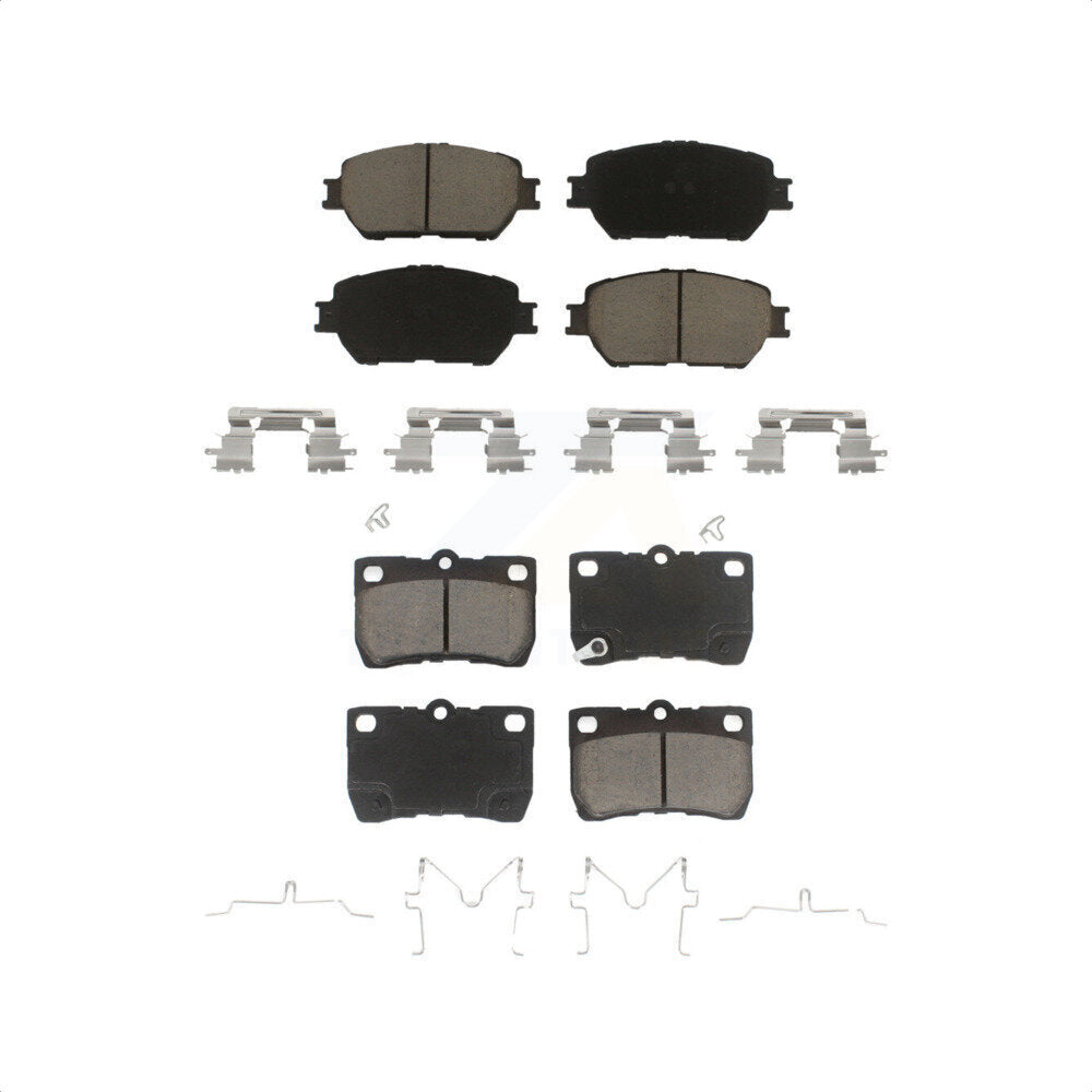 Front Rear Ceramic Brake Pads Kit For Lexus IS250 GS300 KCX-100497