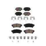 Front Rear Ceramic Brake Pads Kit For Lexus IS250 KCX-100287