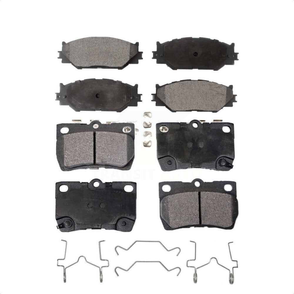 Front Rear Ceramic Brake Pads Kit For Lexus IS250 KTC-100091