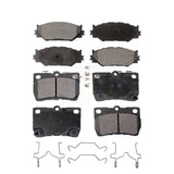 Front Rear Ceramic Brake Pads Kit For Lexus IS250 KTC-100091