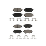 Front Rear Ceramic Brake Pads Kit For Mazda 3 Sport KCX-100253