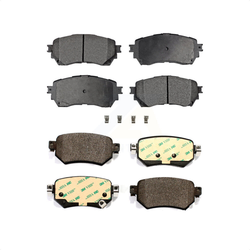 Front Rear Ceramic Brake Pads Kit For Mazda 6 KTC-100549