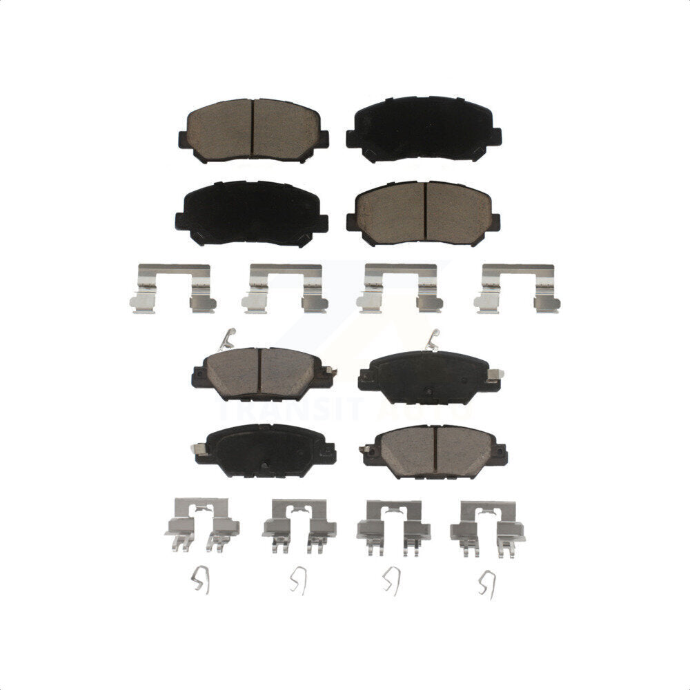 Front Rear Ceramic Brake Pads Kit For Mazda CX-5 KCX-100194