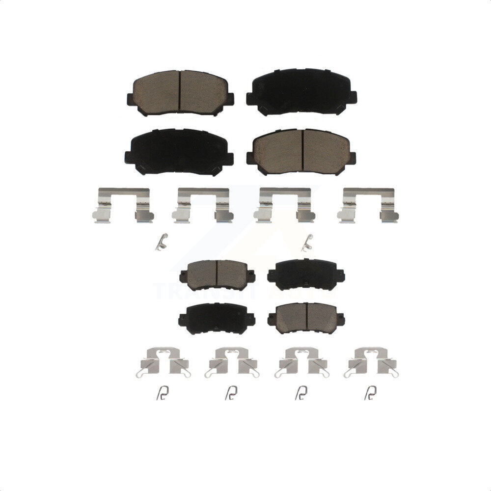 Front Rear Ceramic Brake Pads Kit For Mazda CX-5 KCX-100435