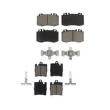 Front Rear Ceramic Brake Pads Kit For Mercedes-Benz C230 C320 SLK350 C350 KCX-100045