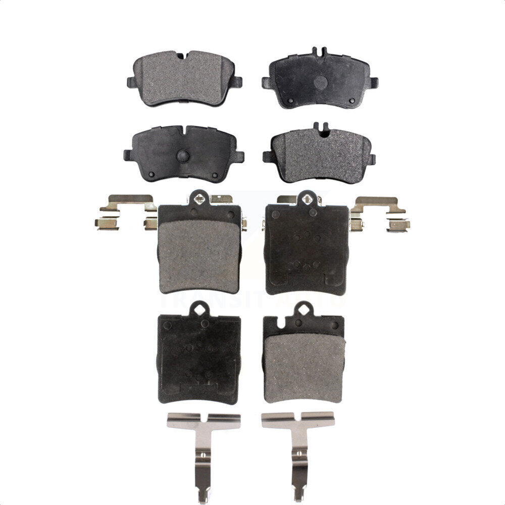 Front Rear Ceramic Brake Pads Kit For Mercedes-Benz C240 CLK350 C320 C280 CLK320 C350 KTC-100448