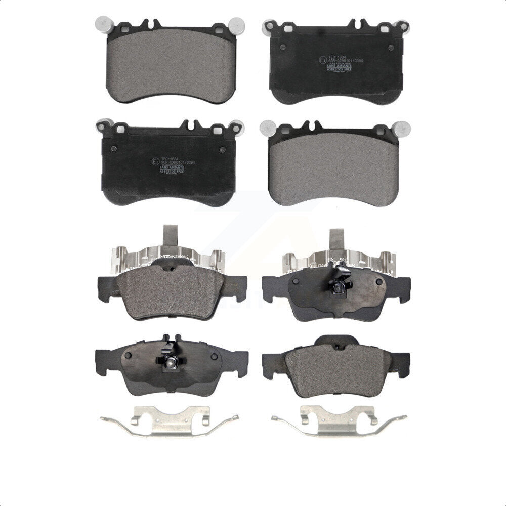 Front Rear Ceramic Brake Pads Kit For Mercedes-Benz CLS550 E550 KTC-100631