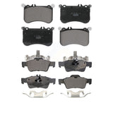 Front Rear Ceramic Brake Pads Kit For Mercedes-Benz CLS550 E550 KTC-100631