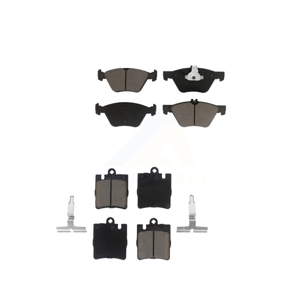 Front Rear Ceramic Brake Pads Kit For Mercedes-Benz E320 CLK320 E430 CLK430 KCX-100138