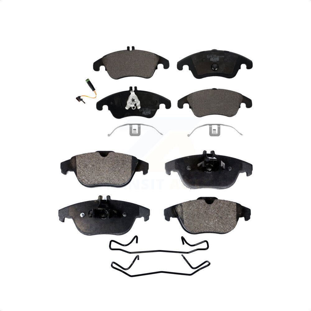 Front Rear Ceramic Brake Pads Kit For Mercedes-Benz E350 C300 C250 C350 E550 E400 KTC-100152