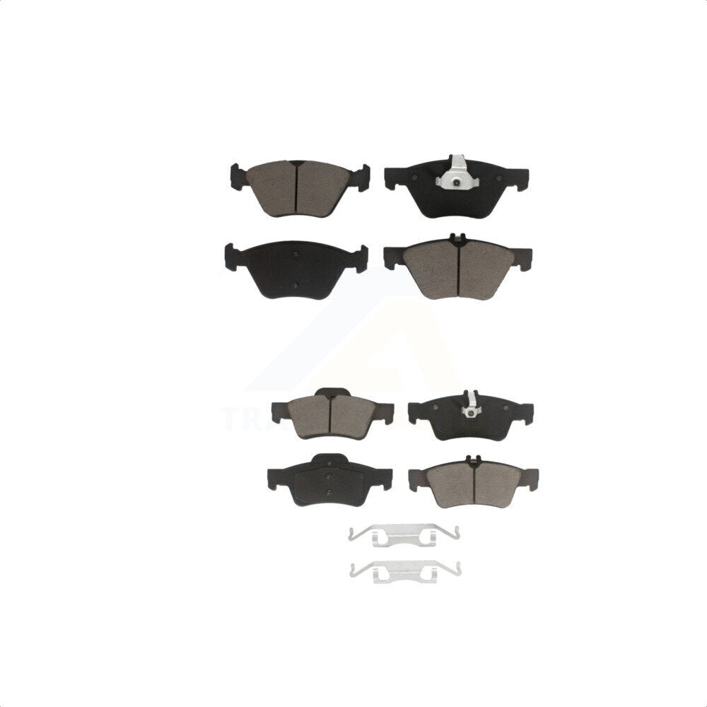 Front Rear Ceramic Brake Pads Kit For Mercedes-Benz E350 E320 E300 KCX-100050
