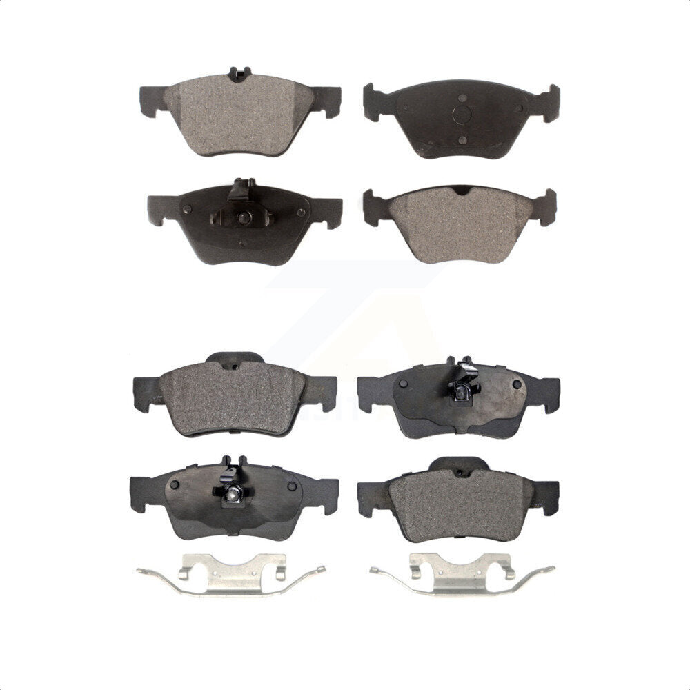 Front Rear Ceramic Brake Pads Kit For Mercedes-Benz E350 E320 E300 KTC-100432