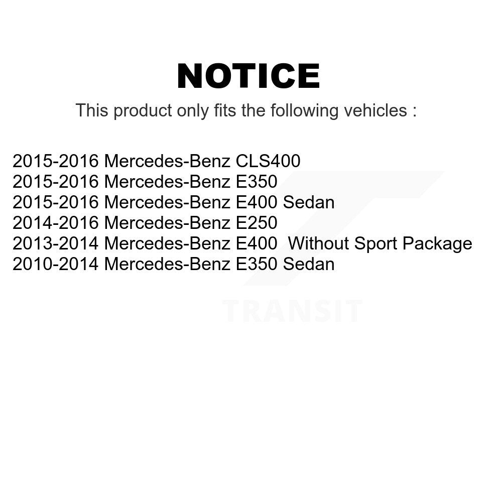 Front Rear Ceramic Brake Pads Kit For Mercedes-Benz E350 E400 CLS400 E250 KCX-100415
