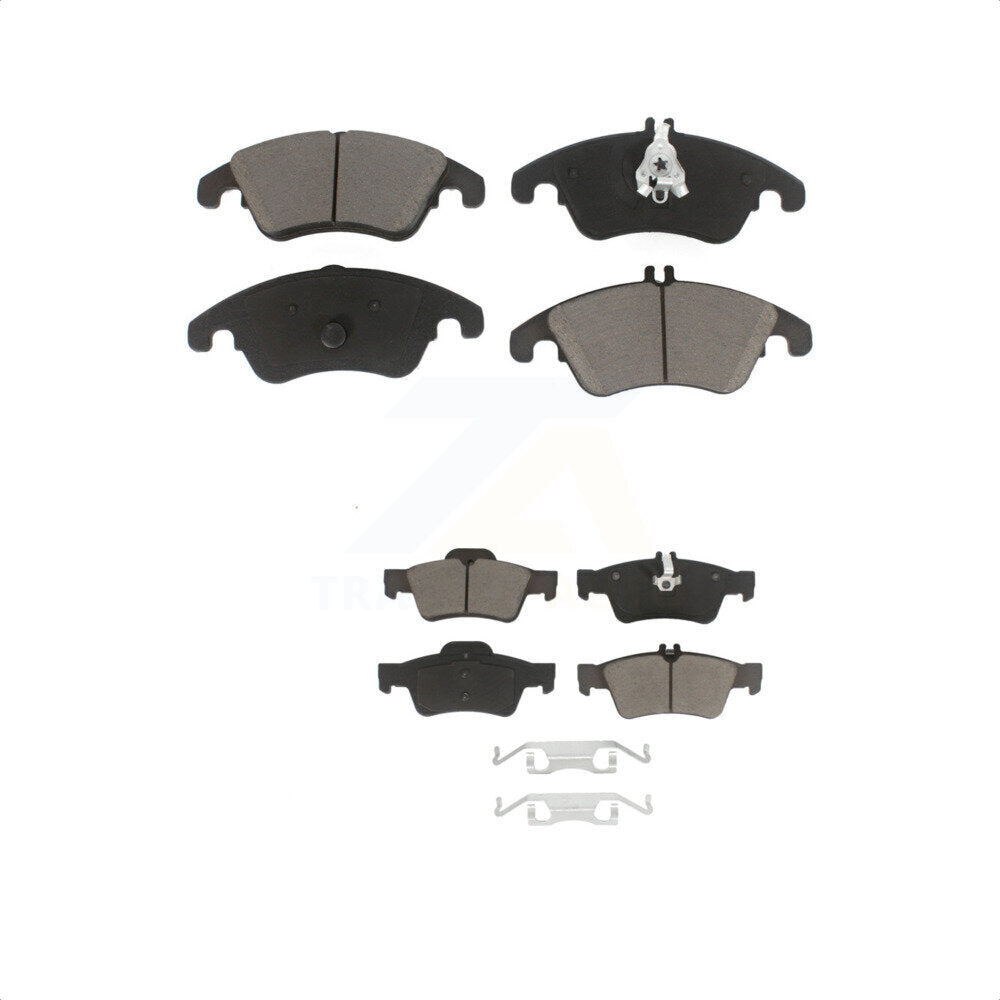 Front Rear Ceramic Brake Pads Kit For Mercedes-Benz E350 E400 CLS400 E250 KCX-100415