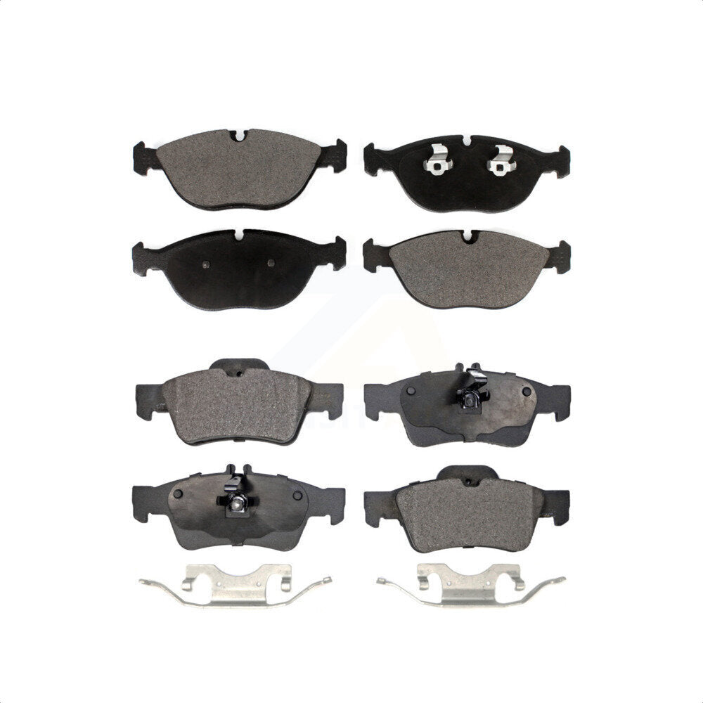 Front Rear Ceramic Brake Pads Kit For Mercedes-Benz E350 S430 E500 S500 AWD KTC-100616