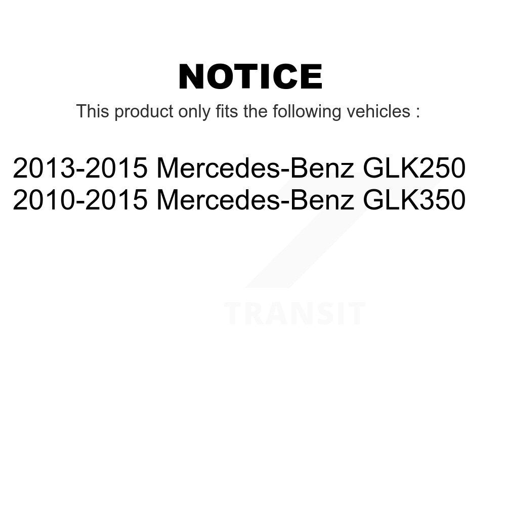 Front Rear Ceramic Brake Pads Kit For Mercedes-Benz GLK350 GLK250 KCX-100139