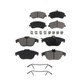 Front Rear Ceramic Brake Pads Kit For Mercedes-Benz GLK350 GLK250 KCX-100139