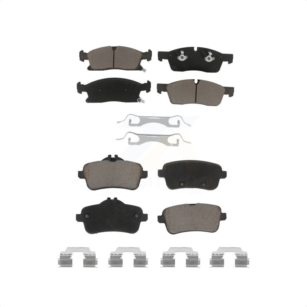 Front Rear Ceramic Brake Pads Kit For Mercedes-Benz ML350 GLE350 GLS450 GL450 GL350 ML400 GLE400 ML250 GLE300d KCX-100294