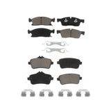 Front Rear Ceramic Brake Pads Kit For Mercedes-Benz ML350 GLE350 GLS450 GL450 GL350 ML400 GLE400 ML250 GLE300d KCX-100294