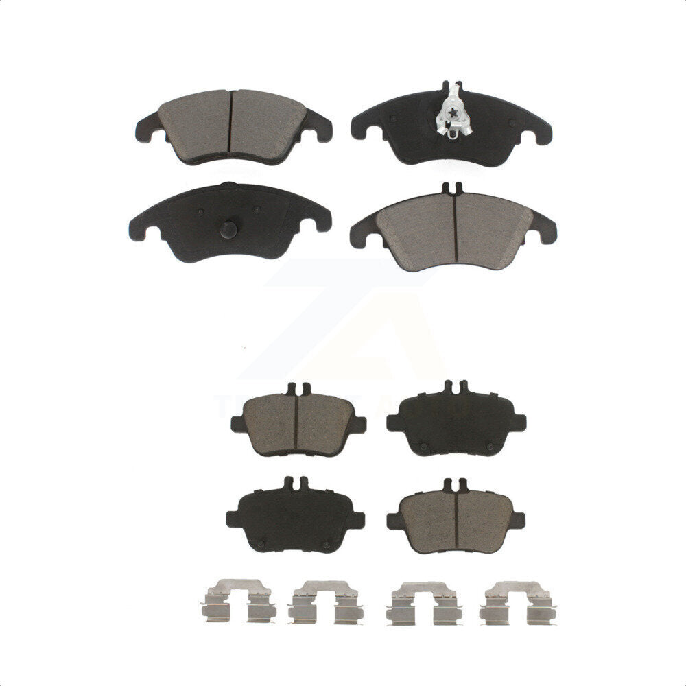 Front Rear Ceramic Brake Pads Kit For Mercedes-Benz SLK250 SLK350 SLK300 SLC300 KCX-100264