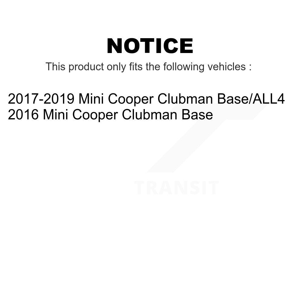 Front Rear Ceramic Brake Pads Kit For Mini Cooper Clubman KTC-100554