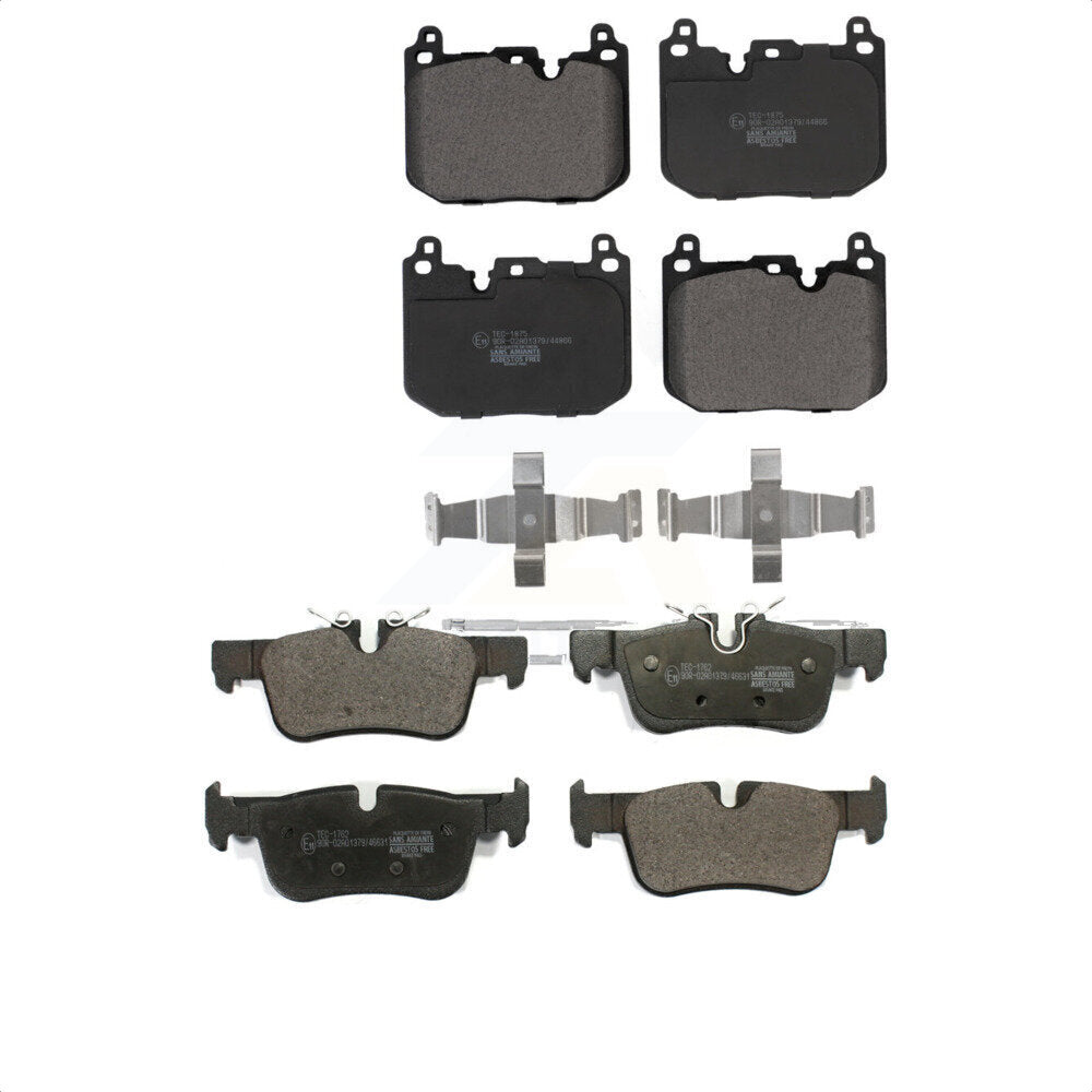 Front Rear Ceramic Brake Pads Kit For Mini Cooper Countryman Clubman KTC-100705