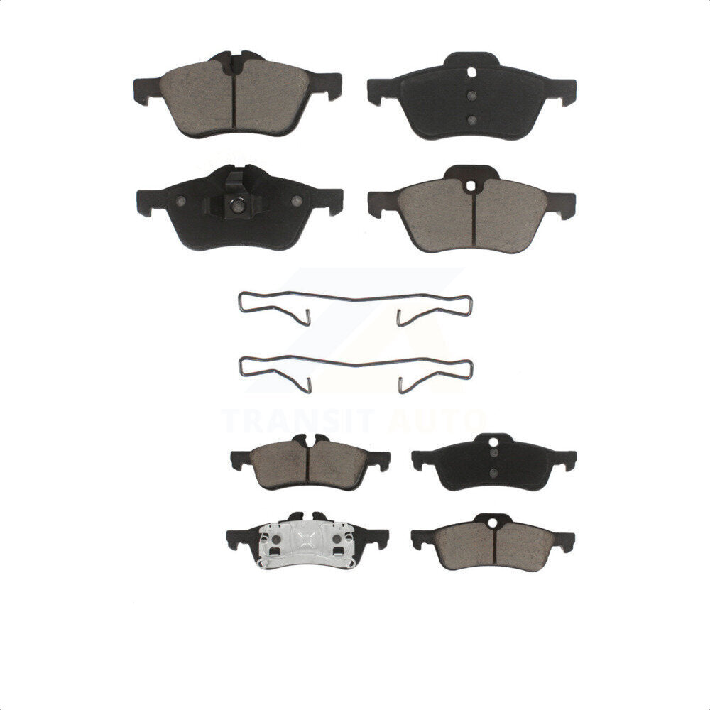Front Rear Ceramic Brake Pads Kit For Mini Cooper With 276mm Diameter Rotor KCX-100075