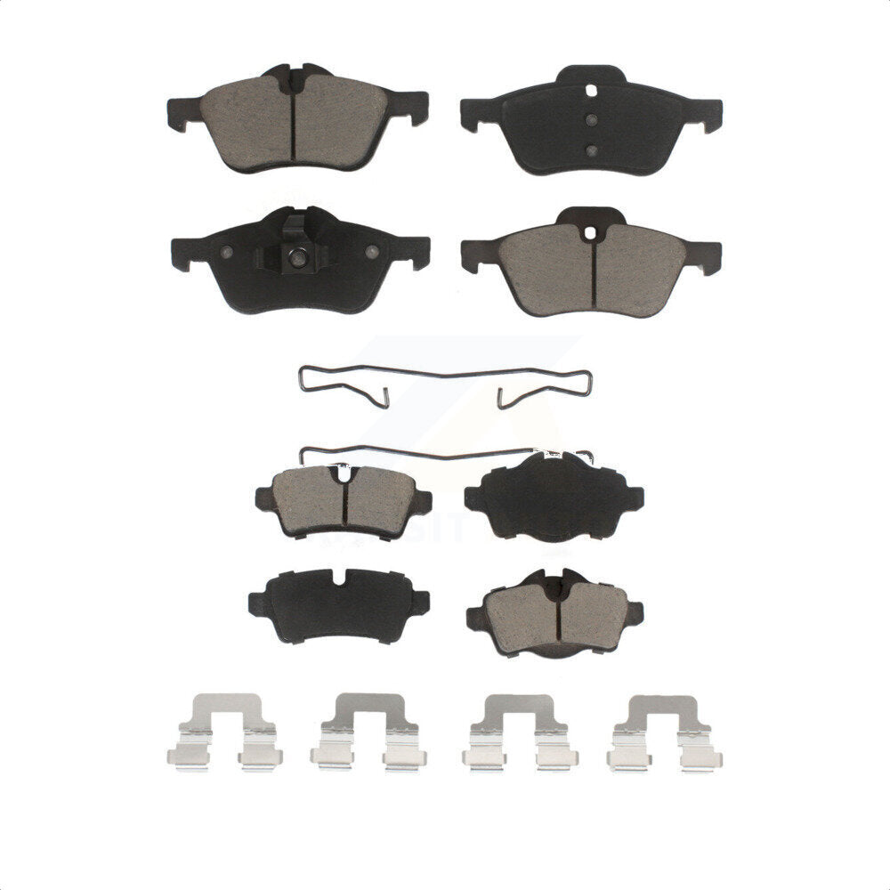Front Rear Ceramic Brake Pads Kit For Mini Cooper With 276mm Diameter Rotor KCX-100076