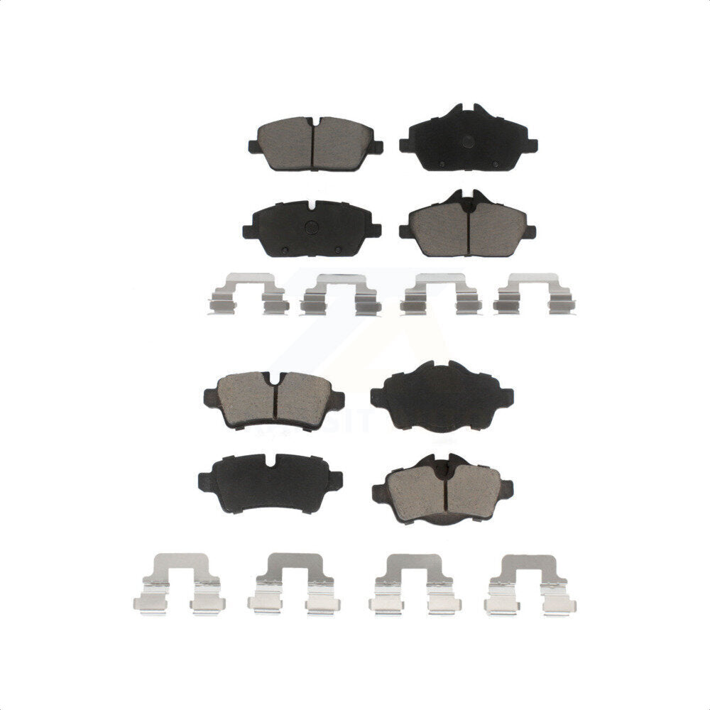 Front Rear Ceramic Brake Pads Kit For Mini Cooper With 280mm Diameter Rotor KCX-100069