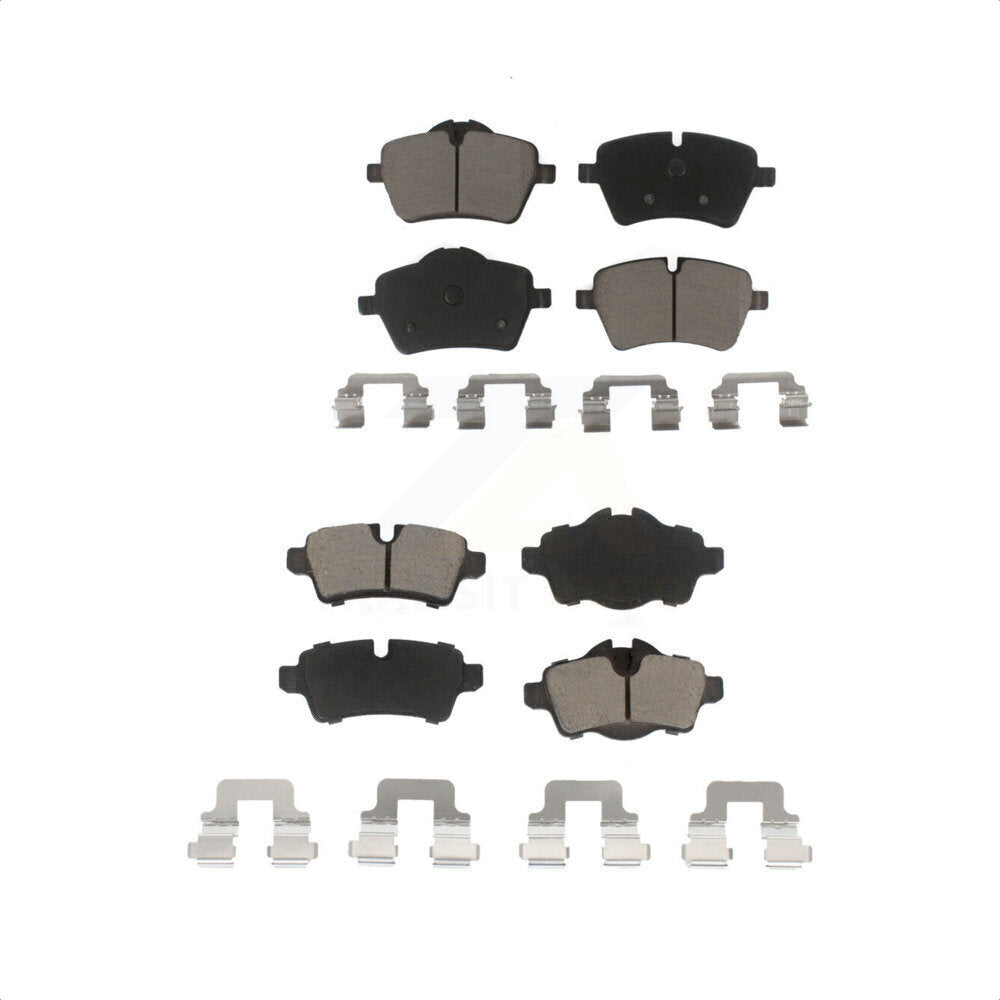 Front Rear Ceramic Brake Pads Kit For Mini Cooper With 294mm Diameter Rotor KCX-100070