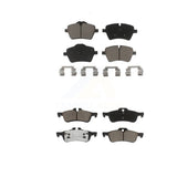 Front Rear Ceramic Brake Pads Kit For Mini Cooper With 294mm Diameter Rotor KCX-100074