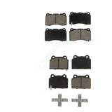 Front Rear Ceramic Brake Pads Kit For Mitsubishi Lancer KCX-100373