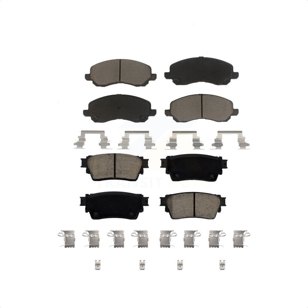 Front Rear Ceramic Brake Pads Kit For Mitsubishi Outlander KCX-100532