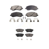 Front Rear Ceramic Brake Pads Kit For Mitsubishi Outlander KTC-100655