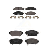 Front Rear Ceramic Brake Pads Kit For Nissan LEAF With Electric Parking KTC-100677