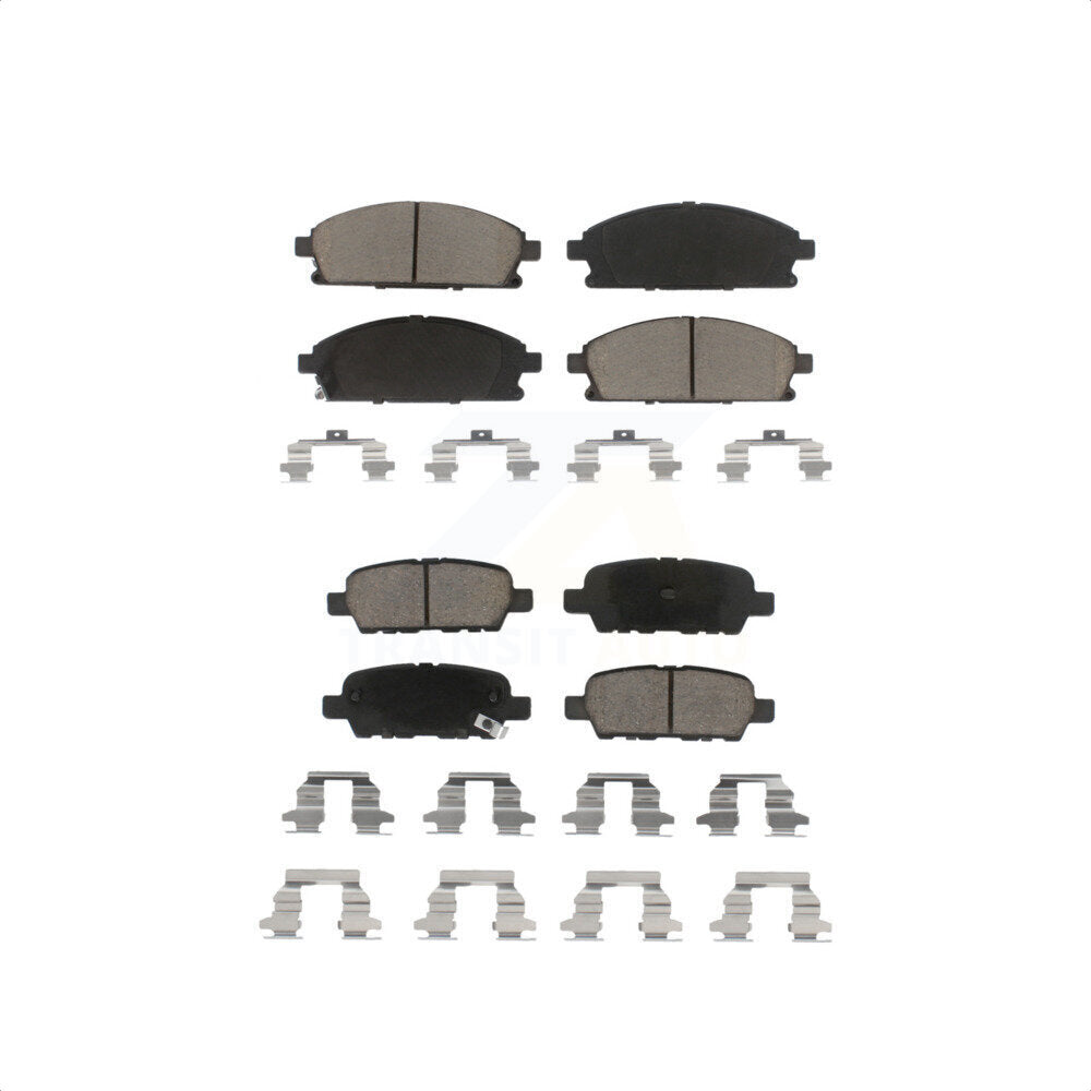 Front Rear Ceramic Brake Pads Kit For Nissan Quest X-Trail KCX-100199