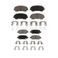 Front Rear Ceramic Brake Pads Kit For Nissan Rogue Sport Qashqai KCX-100323